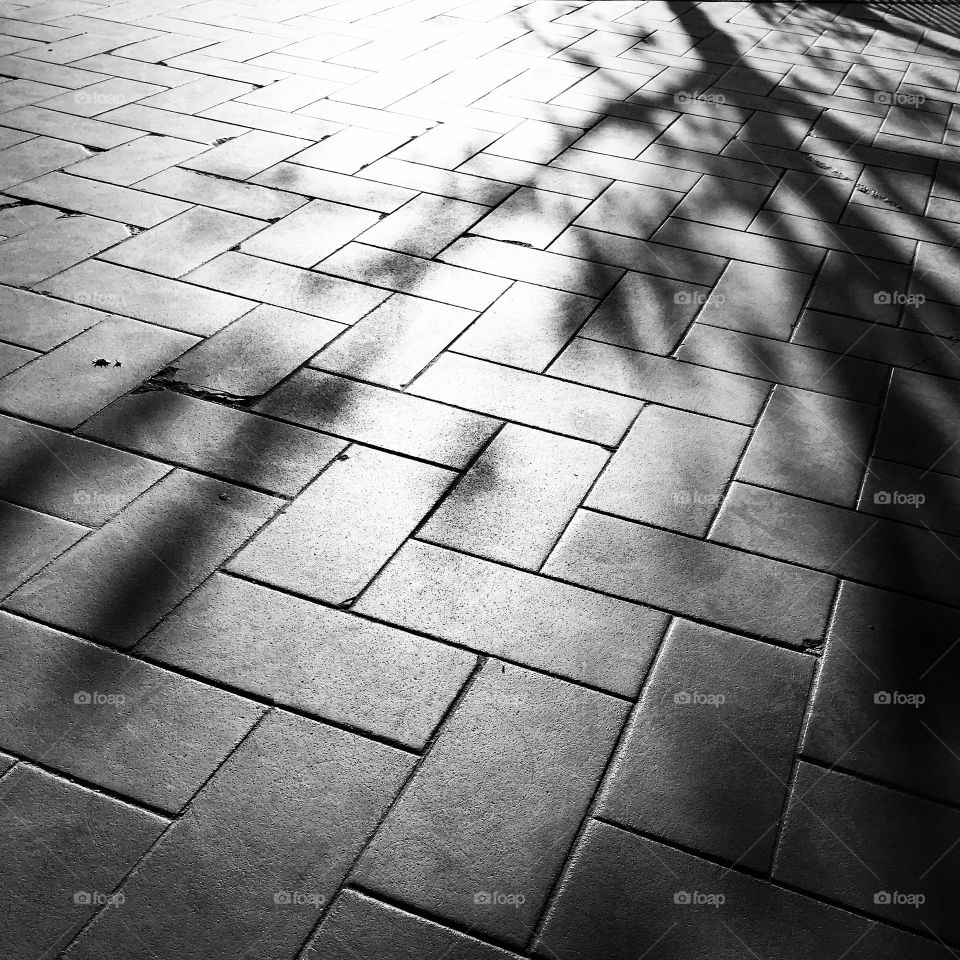 Shadow in the floor 
