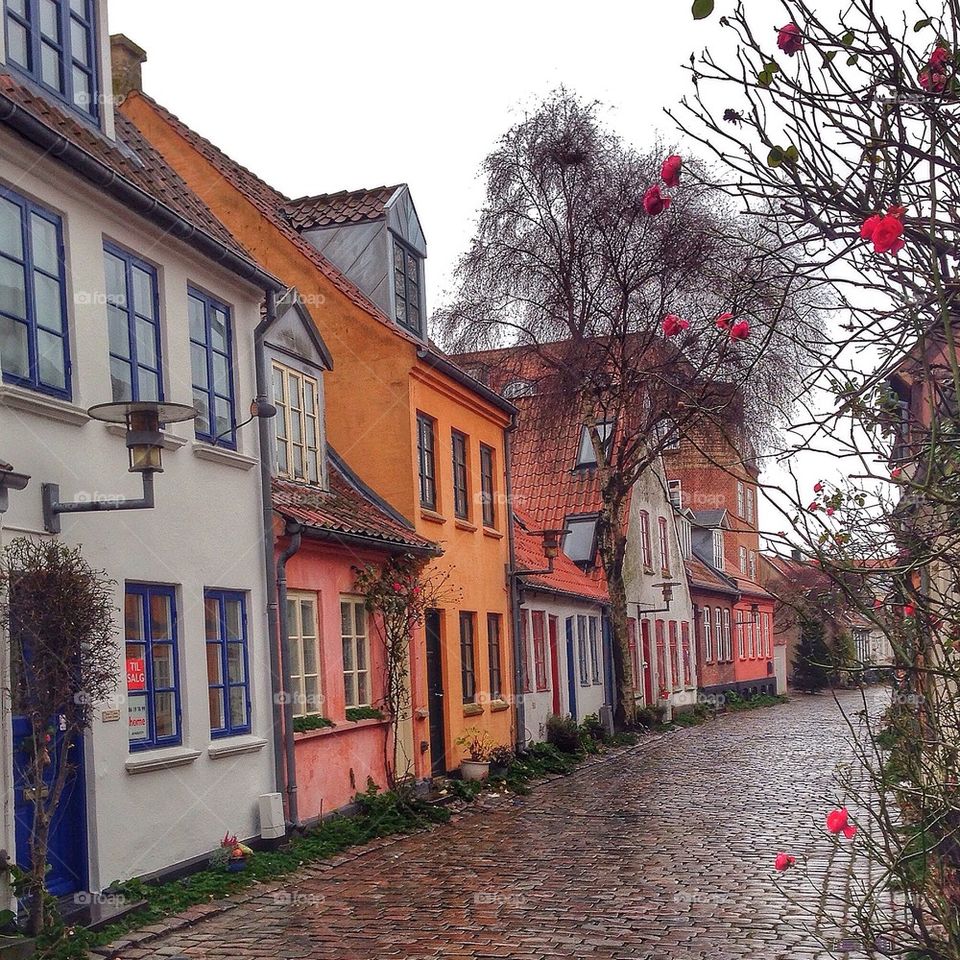 Aarhus on a Grey day.