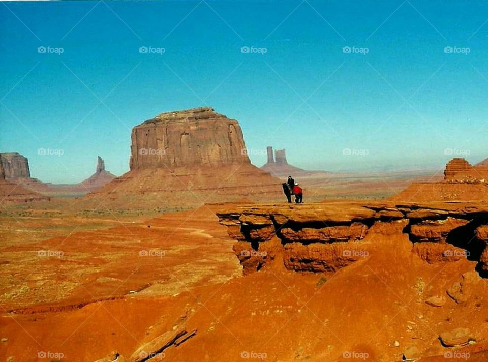 My horseriding In Monument Valley