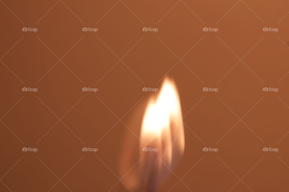 Triple burning match long exposure