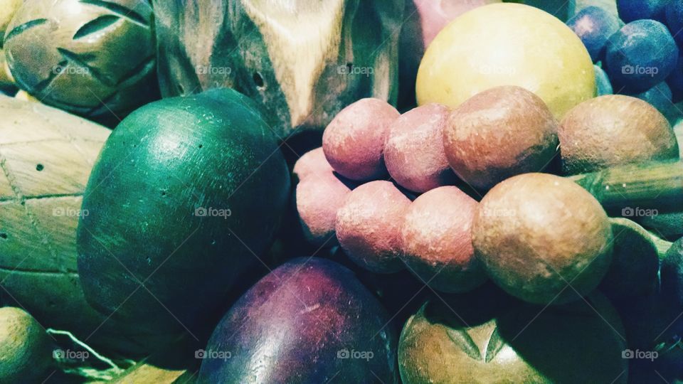 Wooden Fruits Decorations
