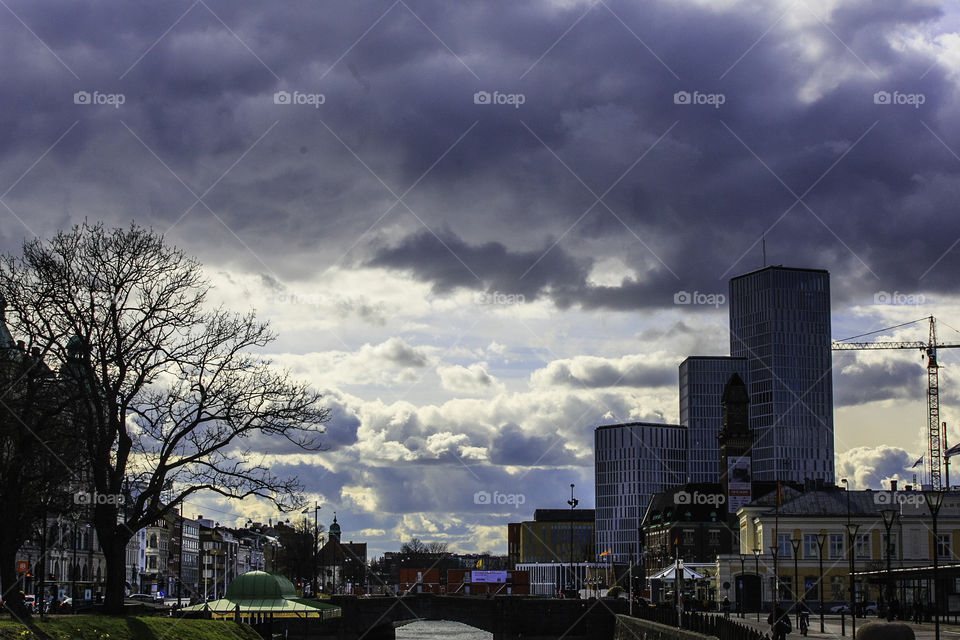 Malmö. I was on my way to the station when I took this for no reason :)