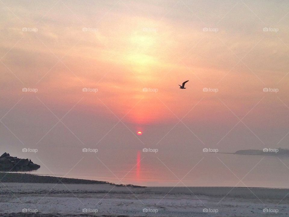 Sunrise at Corporation Beach