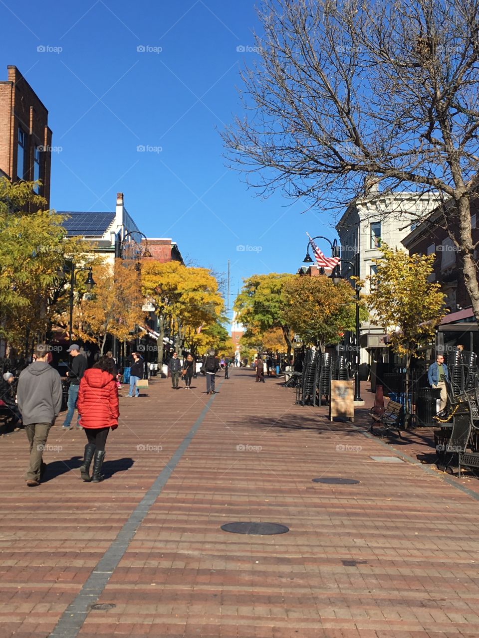 Church Street Marketplace Burlington, Vermont