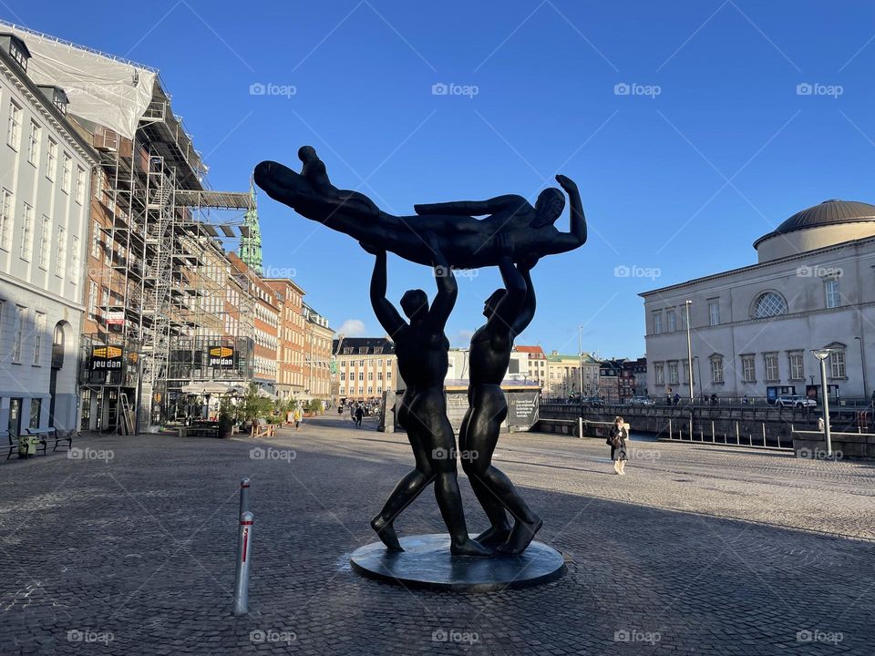 Figure in Copenhagen.