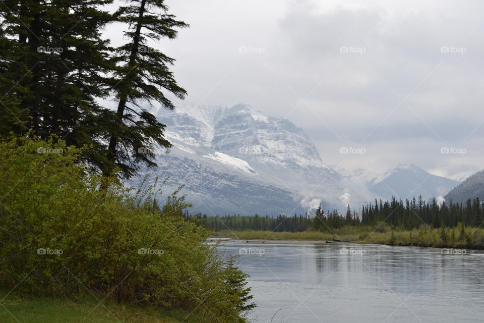 Rocky Mountain alpine lake