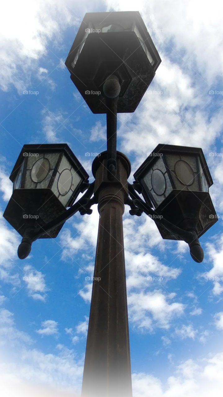 Looking Up Into The Light