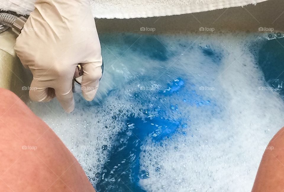 Pedicure foot bath 