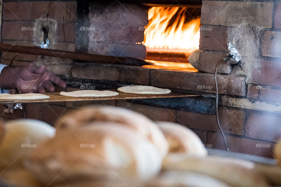 Delicious bread in Egypt