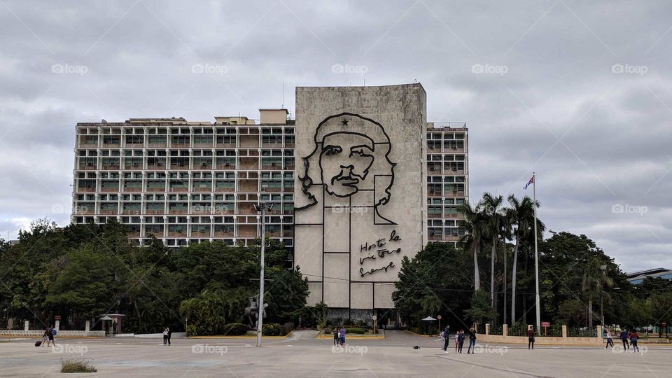 Plaza de la Revolución in Havana, Cuba
