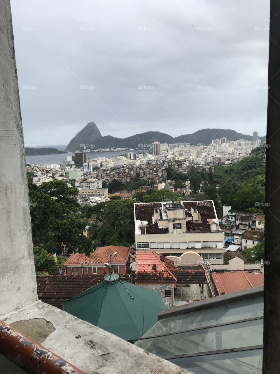 Vista para o Pão de Açúcar. Rio de Janeiro.