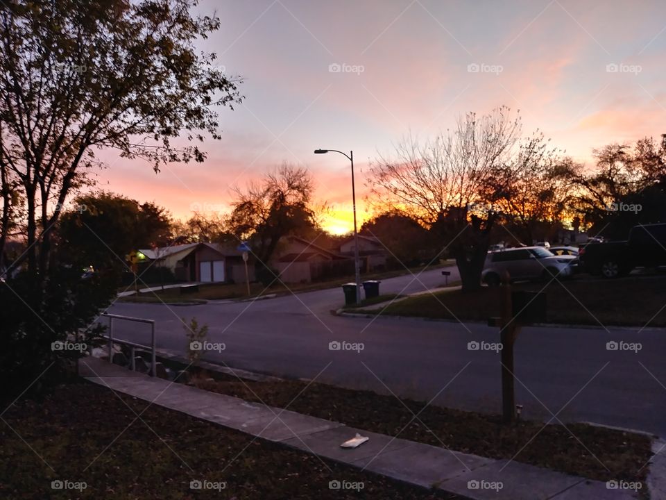 Sunsets in all neighborhoods