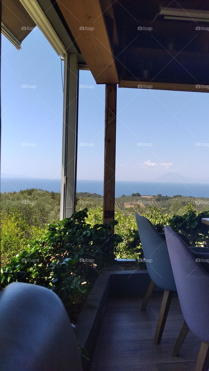 View outside a Caffe!