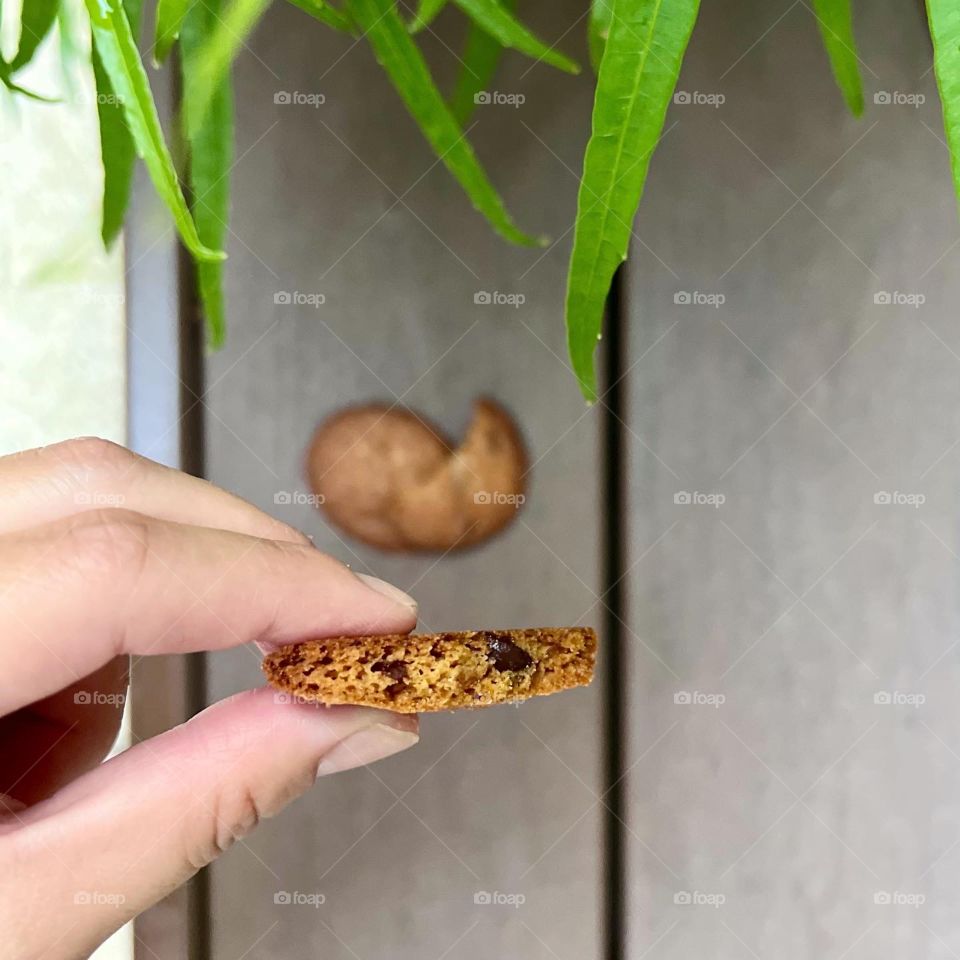 Homemade sea salt gula melaka chocolate chip cookies and white chocolate chip meringe cornflakes 