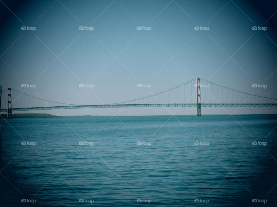 Bridge, Water, Sunset, Ocean, Suspension Bridge