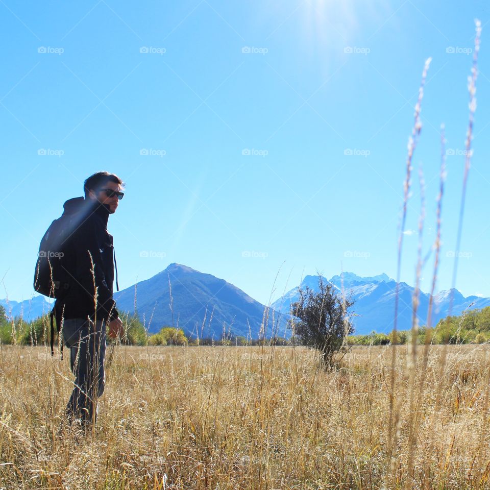 Hiking in Glenorchy 