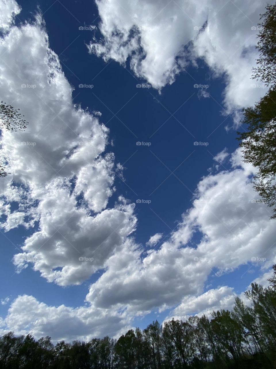 The clouds doing a dance 