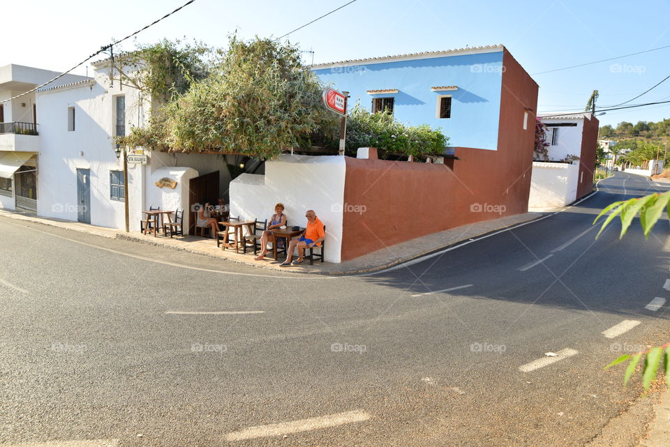 Small bar close the street