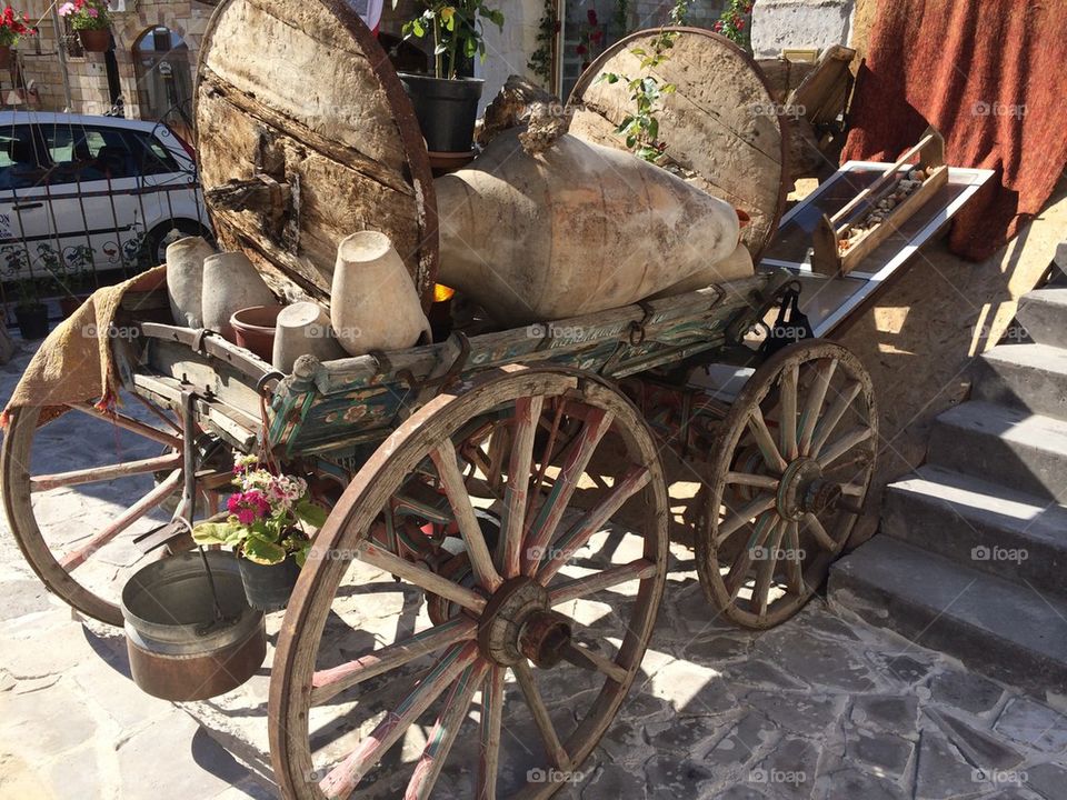 Old horse carriage 