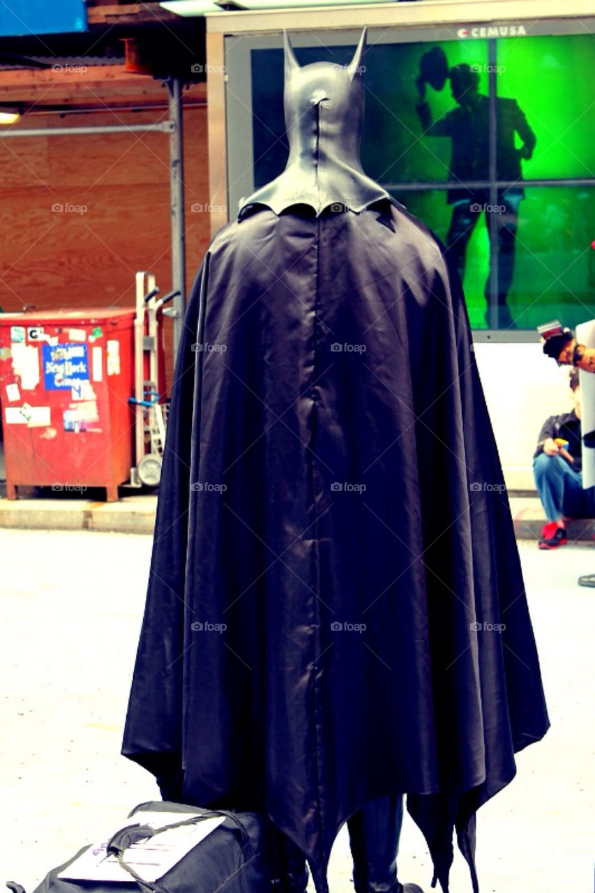 Dark Wader at Times Square