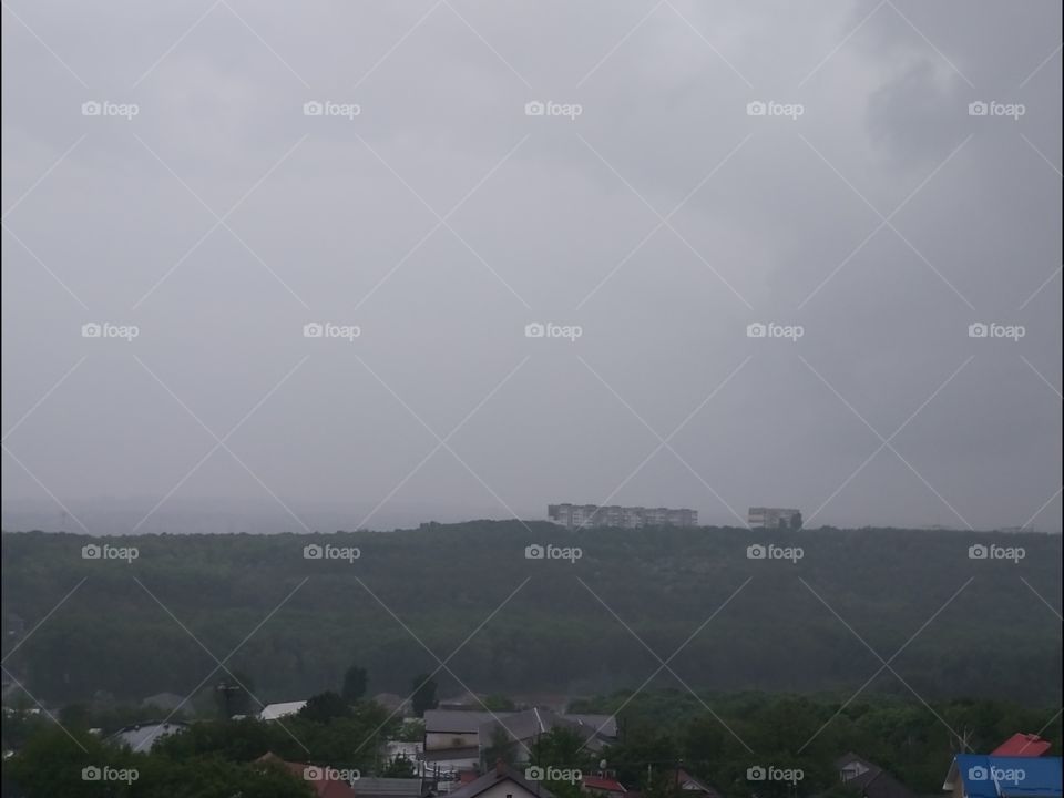 it's raining outside