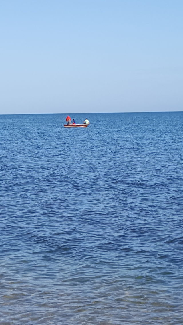 Pescadores en la Bahía de Trujillo, Honduras