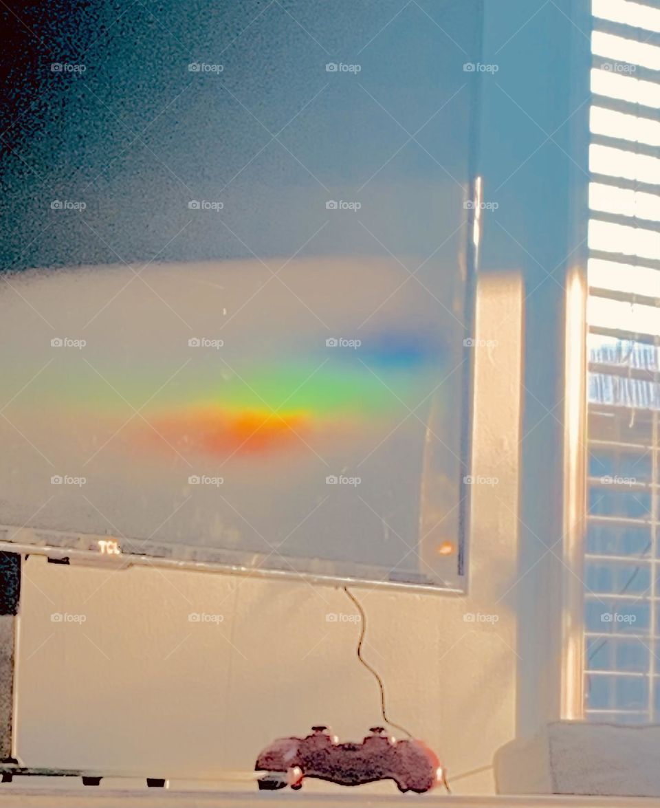 Accidental rainbow