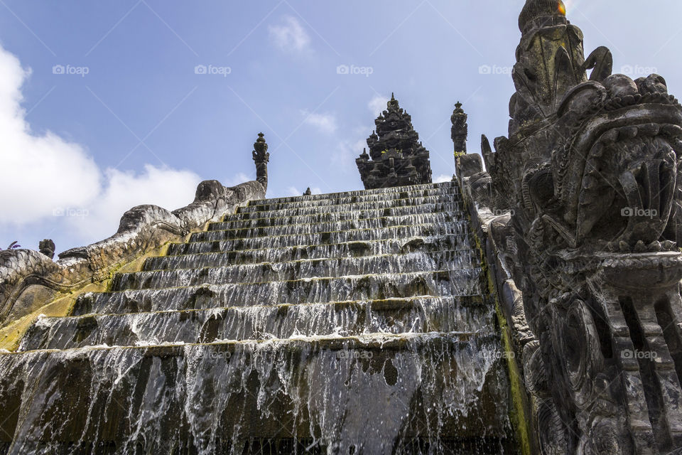 Stair of water