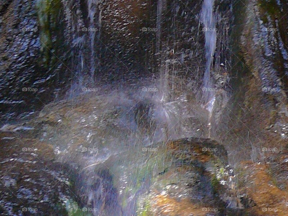 Waterfall in the mountain
