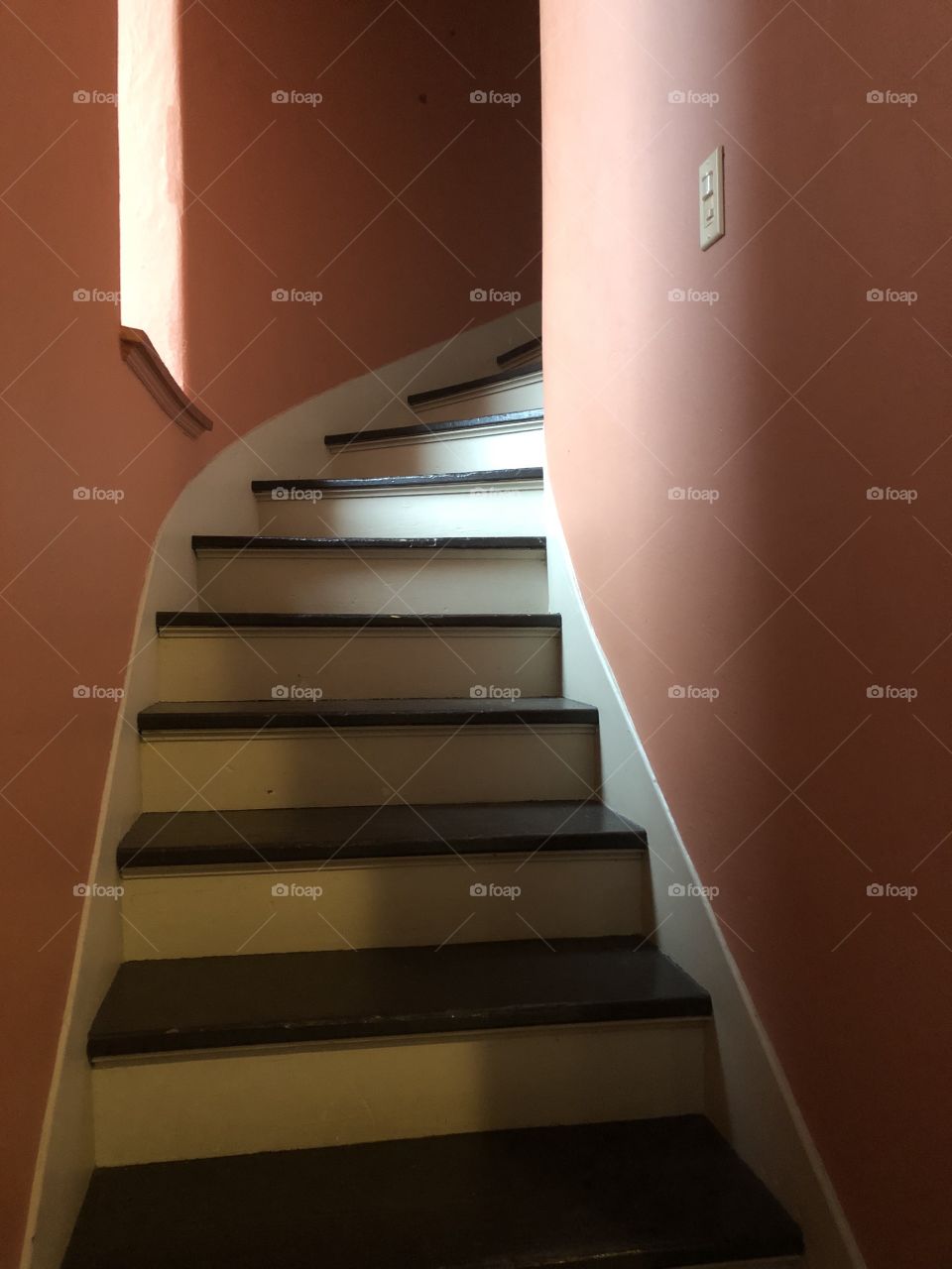 Curving stairwell 