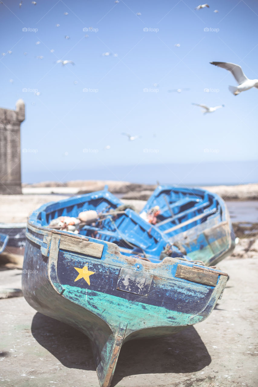 Blue Boat