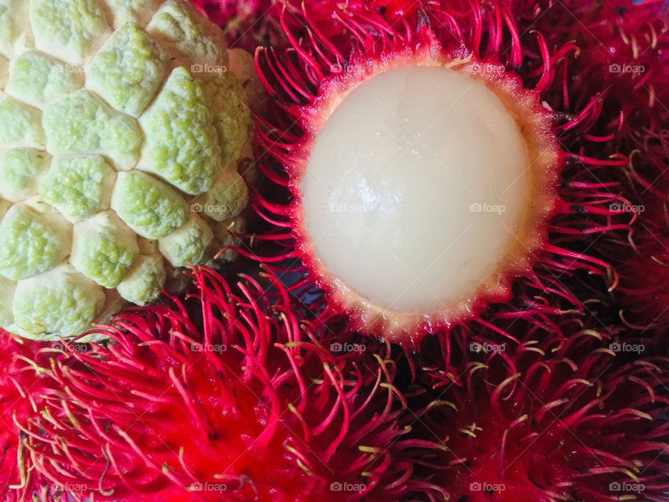 Rambutan and Sugar-apple