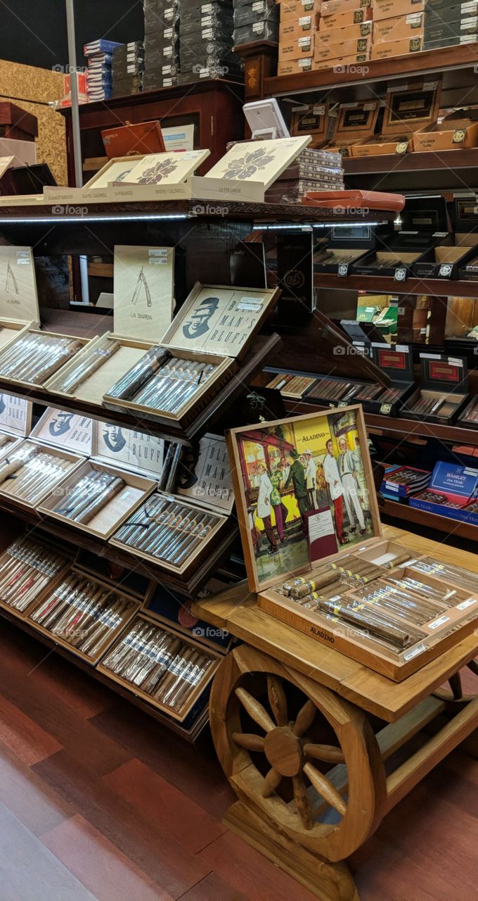 Cuban cigars in Little Havana, Miami