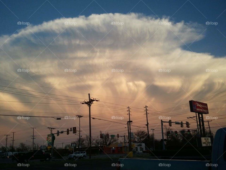 Route 66 sky