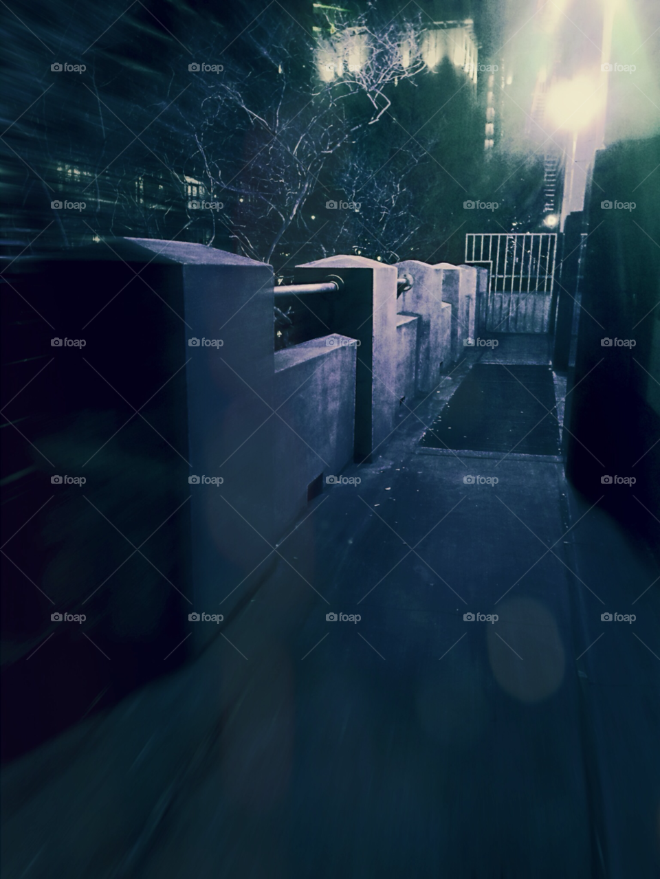 light shadow pillars passage by stevehardley7