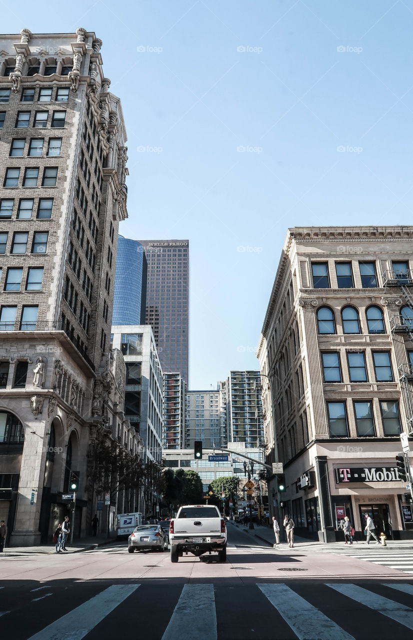 Downtown at Los Angeles 