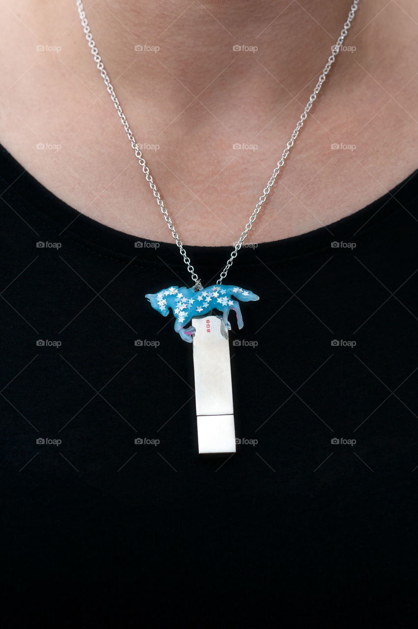 Memory stick jewellery.