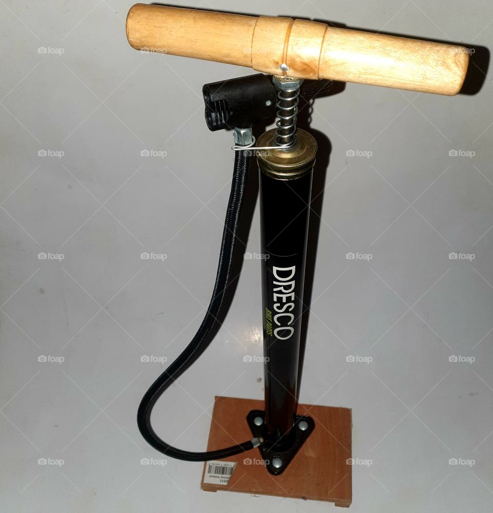 Black Bicycle Pump from Dresco