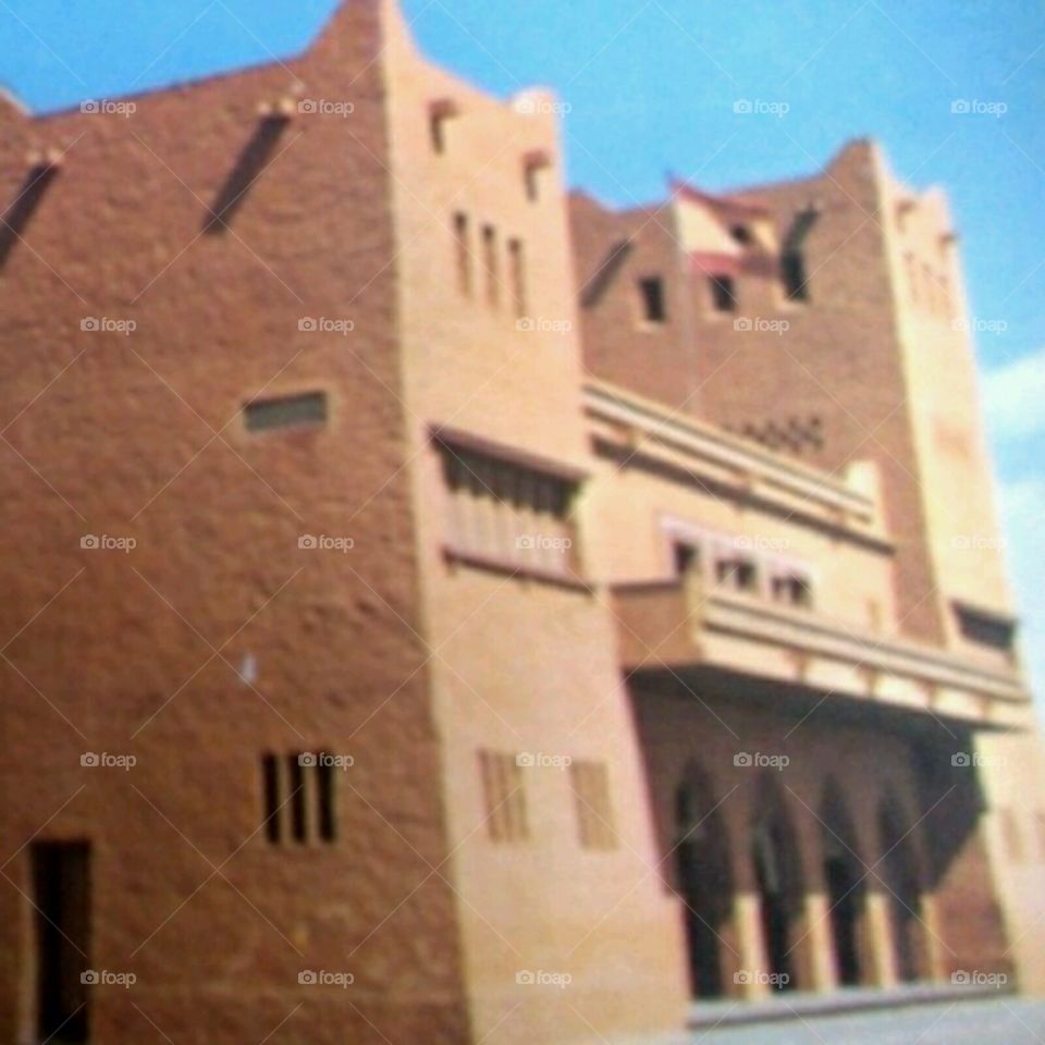 siege  de la prefecture   de laayoune.. sahara.. Morocco
