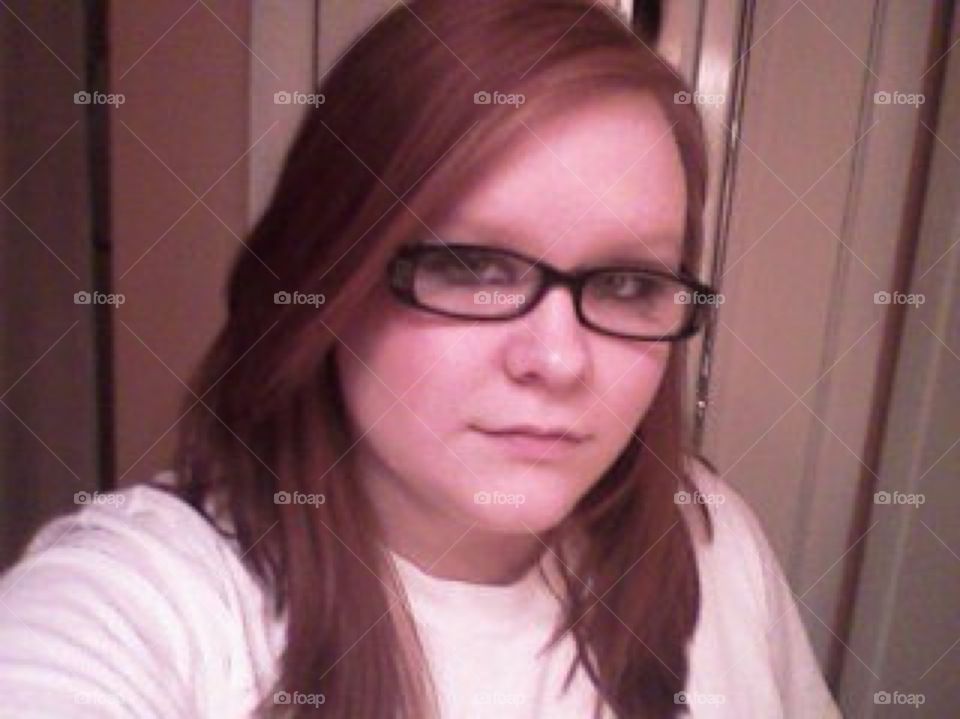 Anna being all serious 