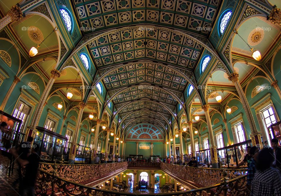 interior architecture of the Dr. Bhau Daji Lad Mumbai City Museum (formerly the Victoria and Albert Museum) is the oldest museum in Mumbai. Situated in the vicinity of Byculla Zoo, Byculla East,