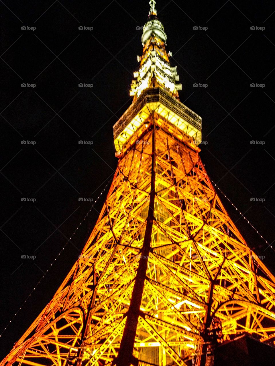 Tokyo Tower. Photo was taken in Tokyo Japan