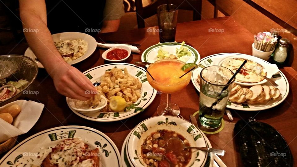 Olive Garden Feast. Have giftcard, will feast