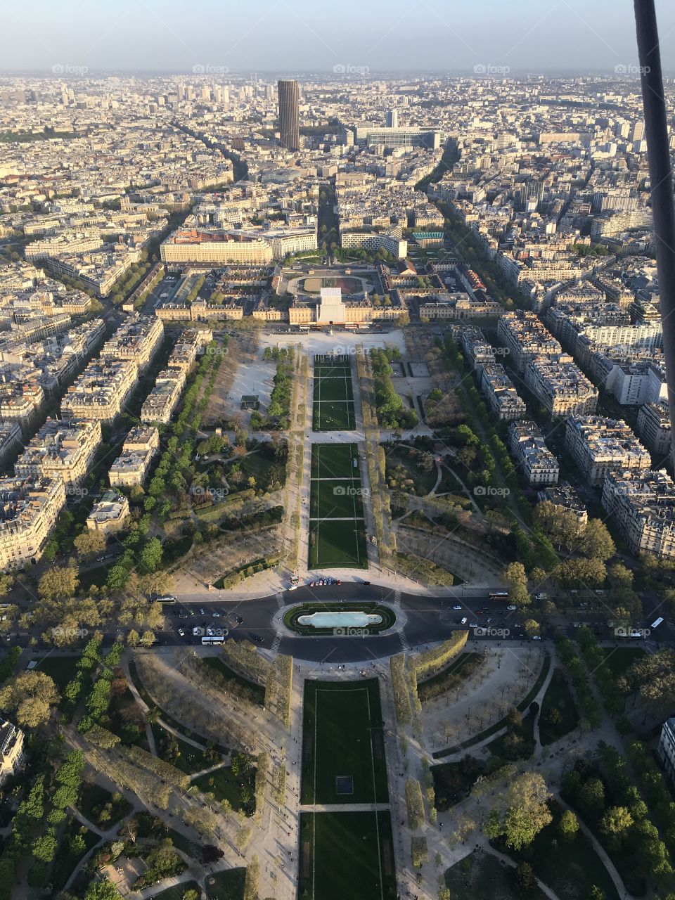 Paris from the Eiffel Tower, stunning views of such a beautiful city 
