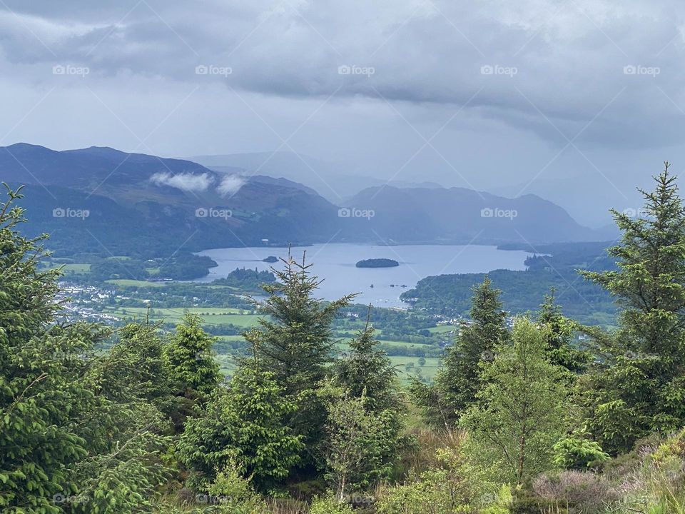 A view at the Lake District 