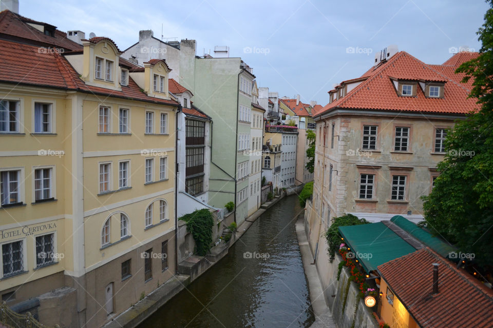 River-way through Prague 