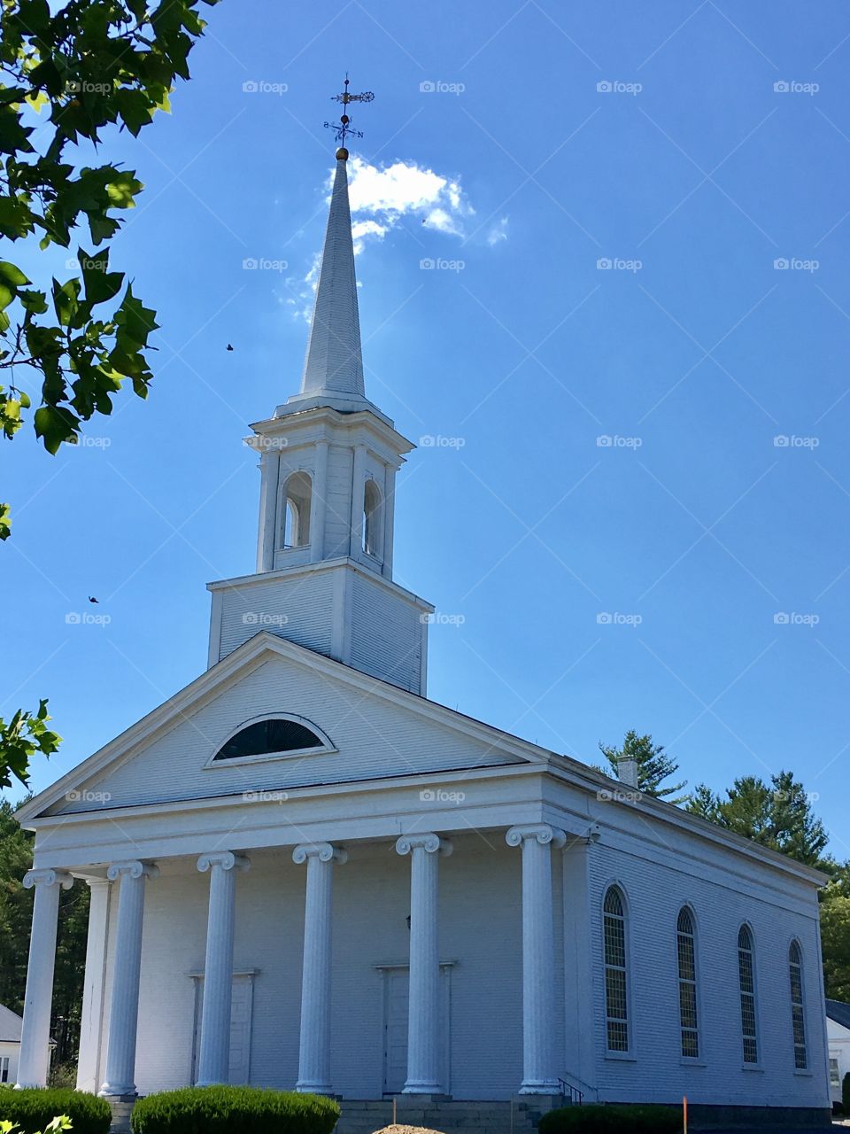First 1st Congregational Church in New England.