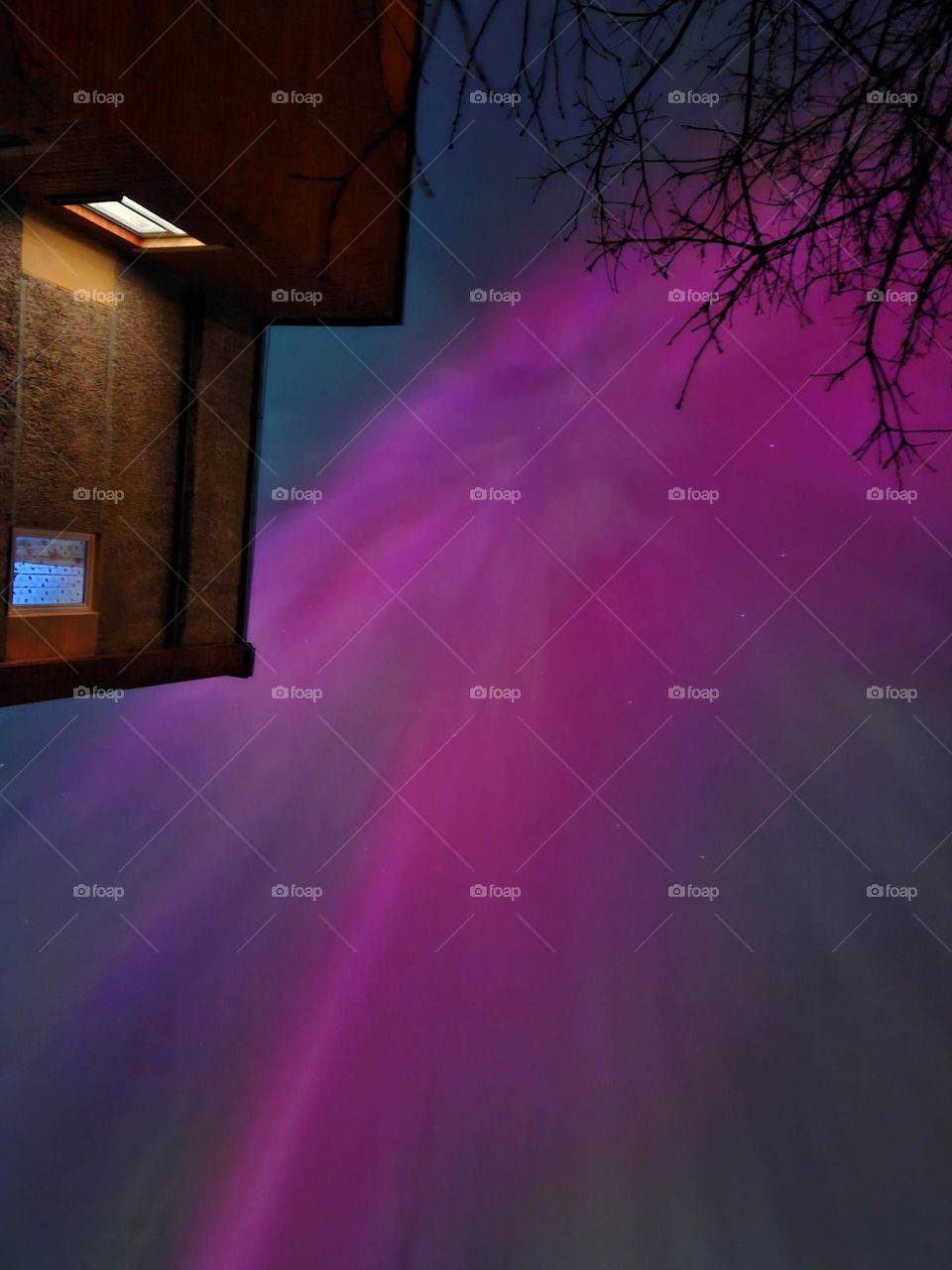 Aurora next to my home