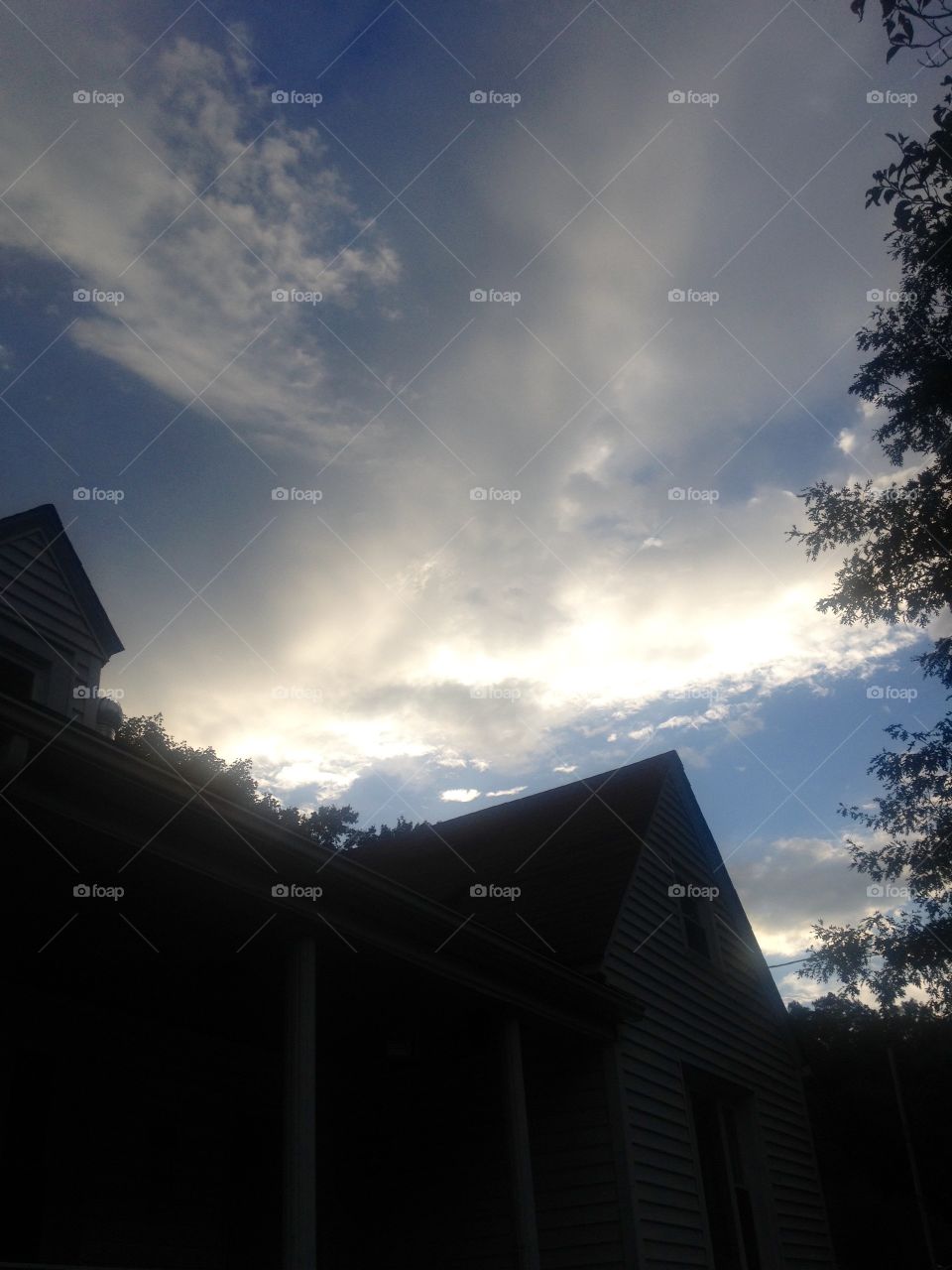 Sky Above House