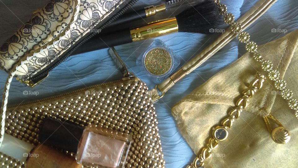 make up, jewelry , etc